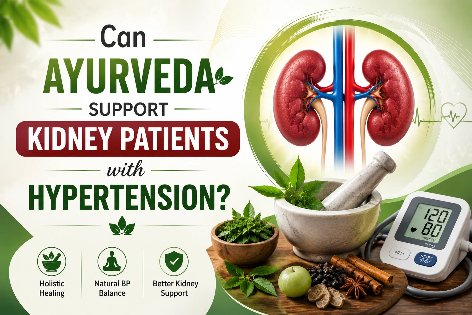 Can Ayurveda Support Kidney Patients with Hypertension?